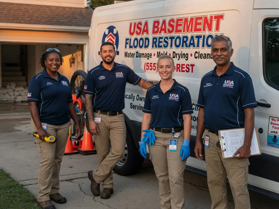 Basement Flood Cleanup company in Warfield, VA