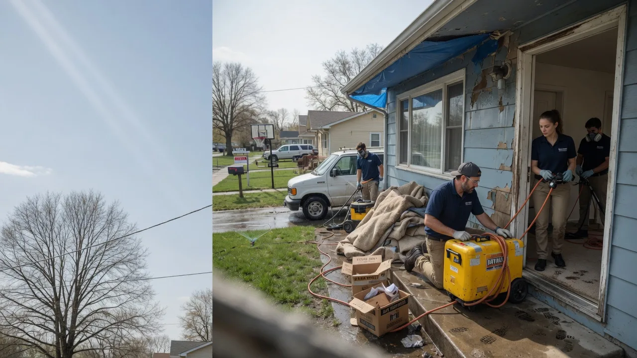 Basement Flood Cleanup in Warfield, VA near me